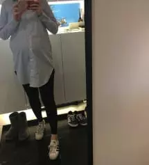 날씨 풀리면서 얇은레깅스 사려고 구입했어요.
