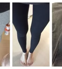 출산하고 병원과 조리원에서 입을 레깅스로 샀어요~ 
