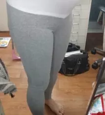 배가 많이 나오고 살도 쪘지만 S했어요
