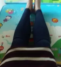 소임밍크레깅스가 3개나 있는데, 막상 집에서만 있으니 넘 따뜻하고 더워서 실내용으로