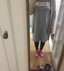 임신때부터 워낙 즐겨입던 찰떡스판인데 출산 후에도 집에서 홈웨어로 편하게 입으려고