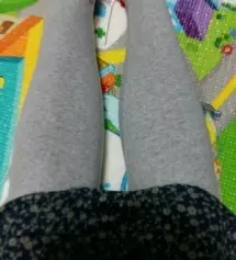 네이비구매후 메란지 재구매했어요~계절상 사이즈와 색상선택의 제한이 있지만, 레깅스