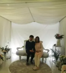 지난번에 산 핑크색 원피스와 같이 입으려고 아이보리색 레깅스 주문했어요^^ 배송도 빠