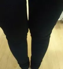 키가 작아서 살짝 길구 사이즈가 좀 크네요 ㅎ 사이즈 바꿀까 하다가요 번거로워서 좀더