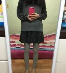 조금 길다는 평이 많아서 키가 작아서 걱정했는데 많이 길지않고 예쁘게 잘맞아요^^ 무