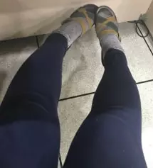 배가 조금씩 나오기 시작하면서 아기가 걱정되어 소임에서 우선 레깅스만 사보자 생각하