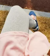 주수에 비해 배가 일찍나와소 임산부용 레깅스 구매했어요 ㅋㅋㅋ 일반레깅스가 답답하