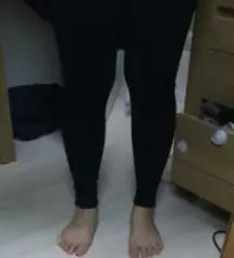 키가작아서 발목 좀 쪼글거림
