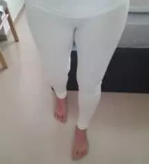 신축성  좋아서 입을때도 편하게 올라가요
