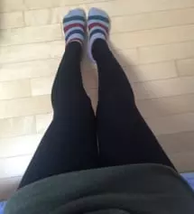 기존 레깅스도 입을만하다 생각했었는데 이거 입어보니 완전 새 세상이네요,
