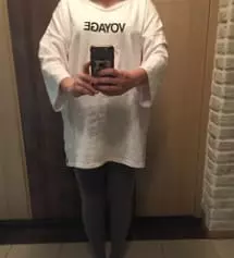 꽉끼는 레깅스만 입다가 임부용 레깅스를 입으니 바지를 안입은거 마냥 편했어요ㅎㅎ치