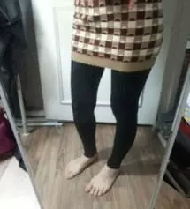 도톰하고 신축성도 좋고 쫙달라붙어서 너무이쁘네요
