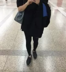 사이즈 고민 많이하다가 m사이즈로 주문했어요
