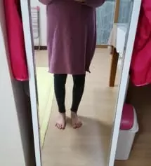 편하고 좋으네요~  집에서 입으려고 샀어요 잘입을거 같습니다  배부분 정말 편해요