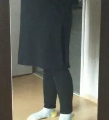 주수에 비해 배가 많이 나오고 살도 많이 쪄서 바지입기가 영 불편해서 임산부 레깅스 