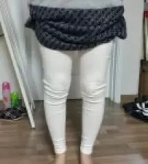 만삭까지 입으려고 m 샀어요~
