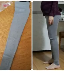 날 풀려서 두꺼운 레깅스에서 탈피하려구 골라봤는데 완전 만족해요.
