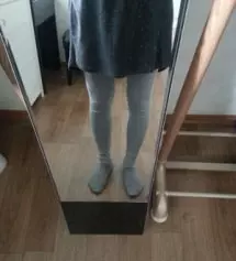 오트밀색상이 품절이라 조금 아쉬웠어요.
