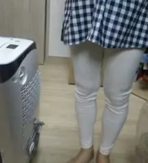 s살까 m 살까 고민하다가 임신 후기에도 입기위해 m으로 구매했어요.
