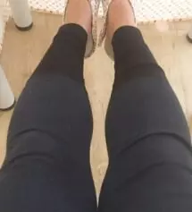 임신 후 살 찌니까 하의는 레깅스가 젤편한듯 해요^^  겨울에도 소임에서 레깅스2개 샀