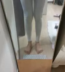 멜란지와 고민하다가 오트밀샀는데, 딱 원하는 색상이 왔어요.
