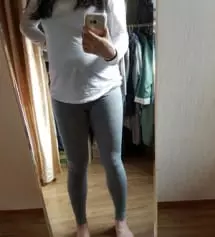 임산부 레깅스 정말 편하네요.
