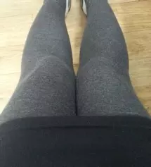 레깅스는 임신하고 처음 입어보는데
