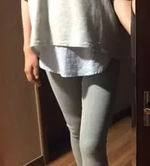 가을에 입고 나가거나 겨울에 집에서 입기 좋은 두께입니다 :) 
