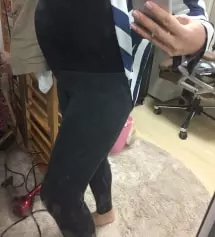 두께는 선선한 요즘 입기 딱 좋아요
