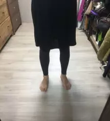 164인데 키작맘이 저한테는 길이가 딱 맞네요. 일반으로 했으면 길었을거 같아요