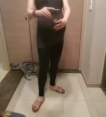 조금더 비싸지만 후기가 많은 레깅스를 선택한 보람이 있네요
