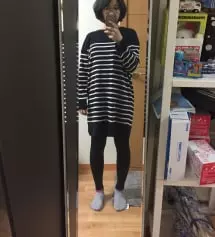 사이즈 m했다가 교환했어요
