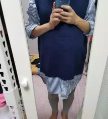 코디된 그대로 입고싶어서 주문했는데 키작은데도 길이 딱 알맞고 좋네요ㅎㅎ s랑 m이랑