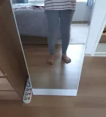 사이즈에서 한참 고민하다 문의하고 s사이즈 샀어요 만삭까지 입을 수 있을진 모르겠지