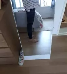 사이즈에서 한참 고민하다 문의하고 s사이즈 샀어요 만삭까지 입을 수 있을진 모르겠지