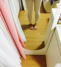 아이보리 색상이 키작맘에 없어서 XS시키고
