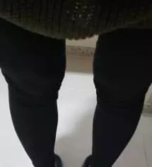 오트밀과 블랙을 구매했고요. 158~159라 길이는 길어서 매우 올려입어야해요. 키작은 맘