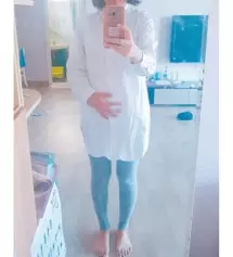 임부복엔 레깅스만한게 없죠~
