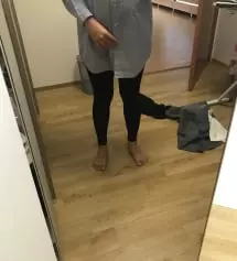 키가 164라서 고민하다가 키작맘이랑 일반이랑 두개시켰는데
