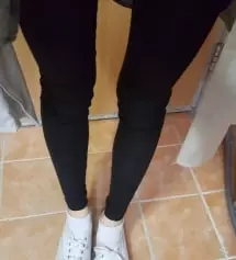 좀 마른편이라 다른 임부복 사이트에서 산 바지나 레깅스는 좀 헐렁했는데 작은사이즈도