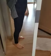 찰떡이에용 완젼ㅎㅎ 키작맘으로 시켰는데 전 왜 남을까요ㅋㅋㅋ암튼 쫀쫀하고 엄청 얇