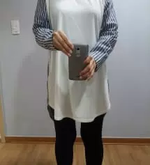 소임에서 산 티셔츠랑 같이 입었어요~ 왜 인기많은지 알거같은 레깅스에요~ 진짜 편하고