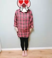 임부레깅스를 처음구매햇어요 
