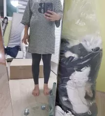 완전쫀쫀하고 편해요. 요즘 날씨딱이네용.