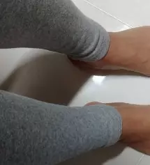 키가 딱 160cm라서 키작맘이 맞나 괜히 불안했는데 전혀 불안 노노 발목에 딱 떨어져요