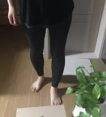 블랙이랑 챠콜 입고 너무 좋아서 그레이도 샀어요~
