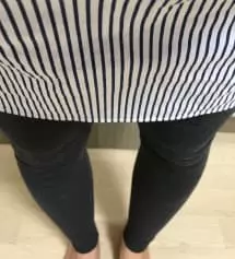 후기가 워낙 좋아 레깅스 첫구매했어요
