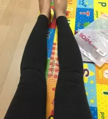 후기가 워낙 좋아 레깅스 첫구매했어요
