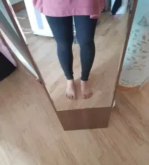 편하고 쫀쫀해서 좋아용 ㅎㅎ 요것만 입을듯하네여