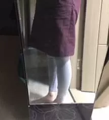 소문듣고 레깅스 주문했어요~ 키162/52 인데 키작맘에 맞네요ㅎㅎ 무릎접히는 부분도 없